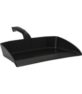 REMCO Dustpan-Hygienic-Food Grade-11x13x3.5"-Black[63519] Price/EA