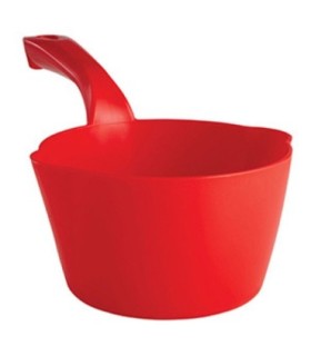 REMCO Scoop - Round - PP - 32oz - 11.6x6.75x5.25" - Red Price/EA
