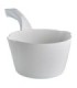 REMCO Scoop - Round - PP - 32oz - 11.6x6.75x5.25" - White Price/EA