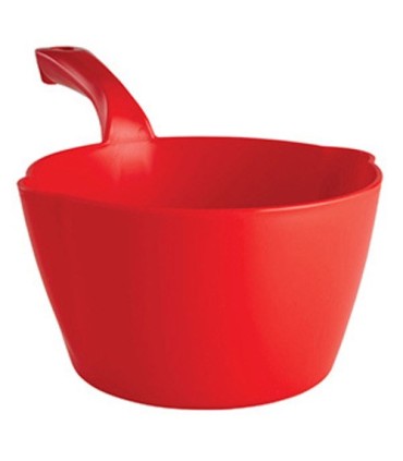 REMCO Scoop - Round - PP - 64oz -13x8.25x6.13" -Red [56804] Price/EA
