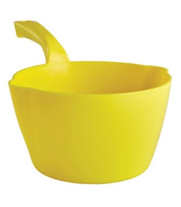 REMCO Scoop - Round - PP -64oz -13x8.25x6.13"-Yellow [56806] Price/EA