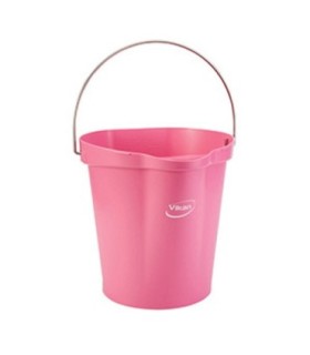 REMCO Bucket - 3 Gal - 12.81x12.88x12.5" - Pink Price/EA