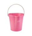 REMCO Bucket - 3 Gal - 12.81x12.88x12.5" - Pink Price/EA