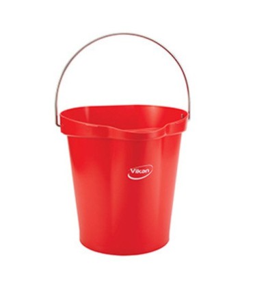 REMCO Bucket - 3 Gal - 12.81x12.88x12.5" - Red Price/EA