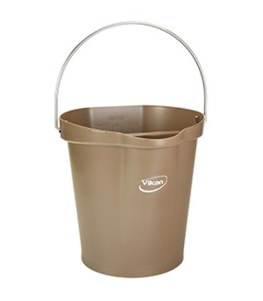 REMCO Bucket - 3 Gal - 12.81x12.88x12.5" - Brown Price/EA