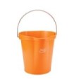 REMCO Bucket - 3 Gal - 12.81x12.88x12.5" - Orange Price/EA