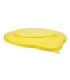 REMCO Lid - 3 Gal. Bucket - 13.94x12.38x1" - Yellow Price/EA