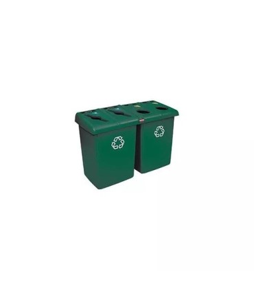 Rubbermaid FG256B06DGRN Final Sale: Glutton Container 56G - Dark Green, Price Per EA - FG256B06DGRN -  - [unit price]