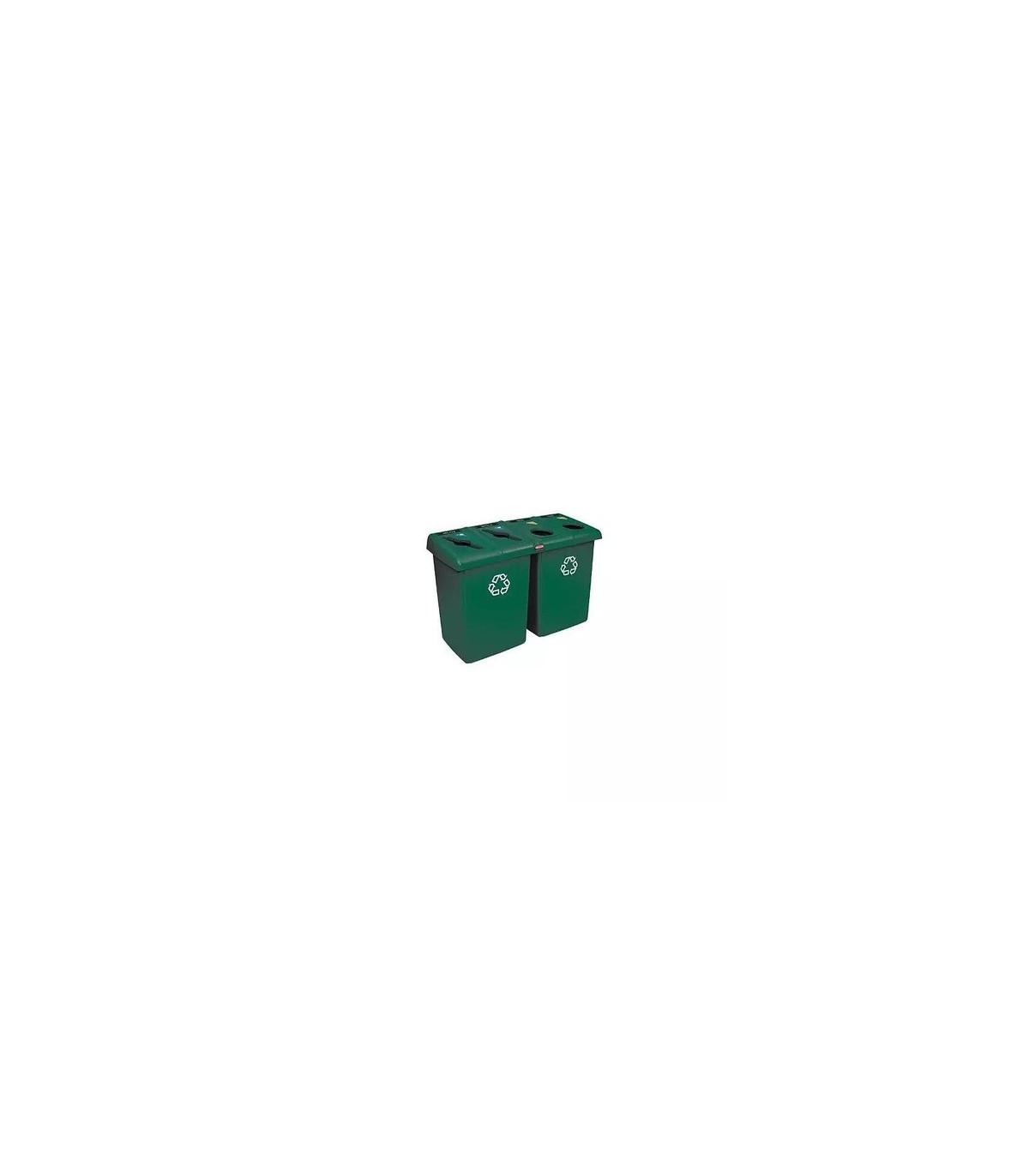 Rubbermaid FG256B06DGRN Final Sale: Glutton Container 56G - Dark Green, Price Per EA - FG256B06DGRN -  - [unit price]