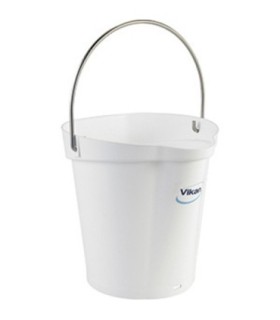 REMCO Bucket - 1.5 Gal - 10x9.6x7.1" - White Price/EA
