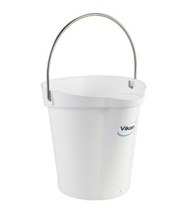REMCO Bucket - 1.5 Gal - 10x9.6x7.1" - White Price/EA