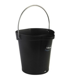 REMCO Bucket - 1.5 Gal - 10x9.6x7.1" - Black Price/EA