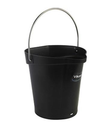 REMCO Bucket - 1.5 Gal - 10x9.6x7.1" - Black Price/EA