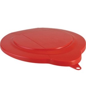 REMCO Lid - 1.5 Gal. Bucket - 11.3x9.75x0.5" - Red Price/EA