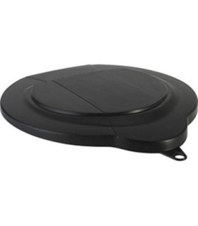 REMCO Lid - 1.5 Gal. Bucket - 11.3x9.75x0.5" - Black Price/EA