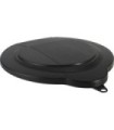 REMCO Lid - 1.5 Gal. Bucket - 11.3x9.75x0.5" - Black Price/EA