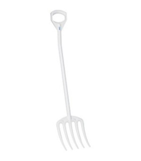 REMCO Fork - Hygienic - PP - 49x9.2x5.1" - White Price/EA