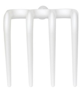 REMCO Rake - Hygienic - PP - 7.9x8x8.9" - White Price/EA