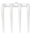 REMCO Rake - Hygienic - PP - 7.9x8x8.9" - White Price/EA