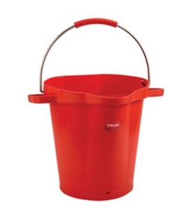 REMCO Bucket - 5 Gal - 15x18.5x18.5" - Red Price/EA