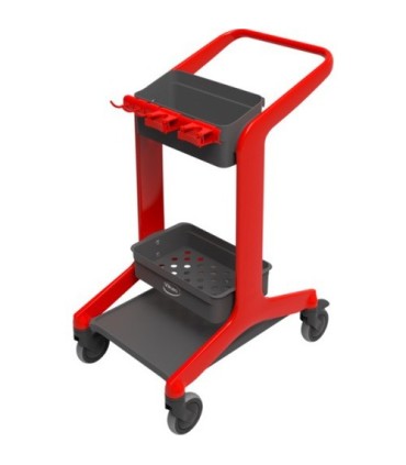 REMCO HyGo - Mobile Cleaning Station - Red Price/EA