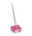 REMCO Dust Pan/Broom Set - Lobby - 14.56"x7.13x47.5" - Pink Price/EA