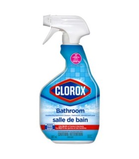 Clorox CLO-01005PAK3 Bathroom - Clorox Disinfectant Cleaner Spray - 9/887ml, Case: 9