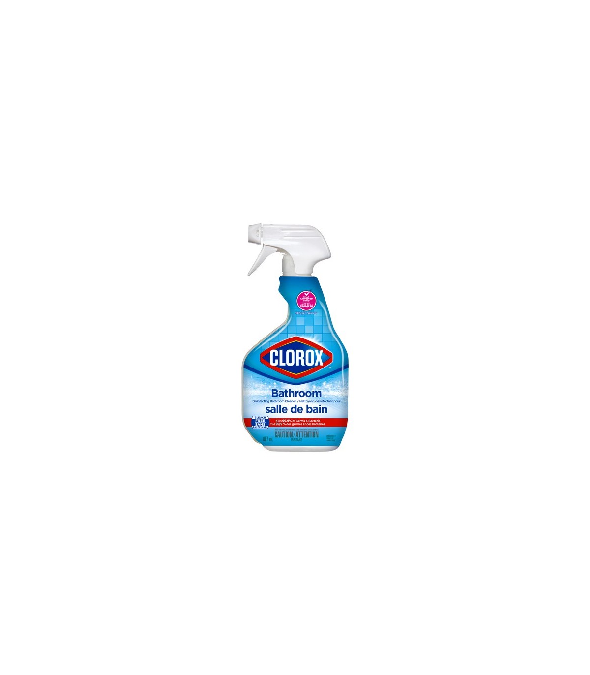 Clorox CLO-01005PAK3 Bathroom - Clorox Disinfectant Cleaner Spray - 9/887ml, Case: 9