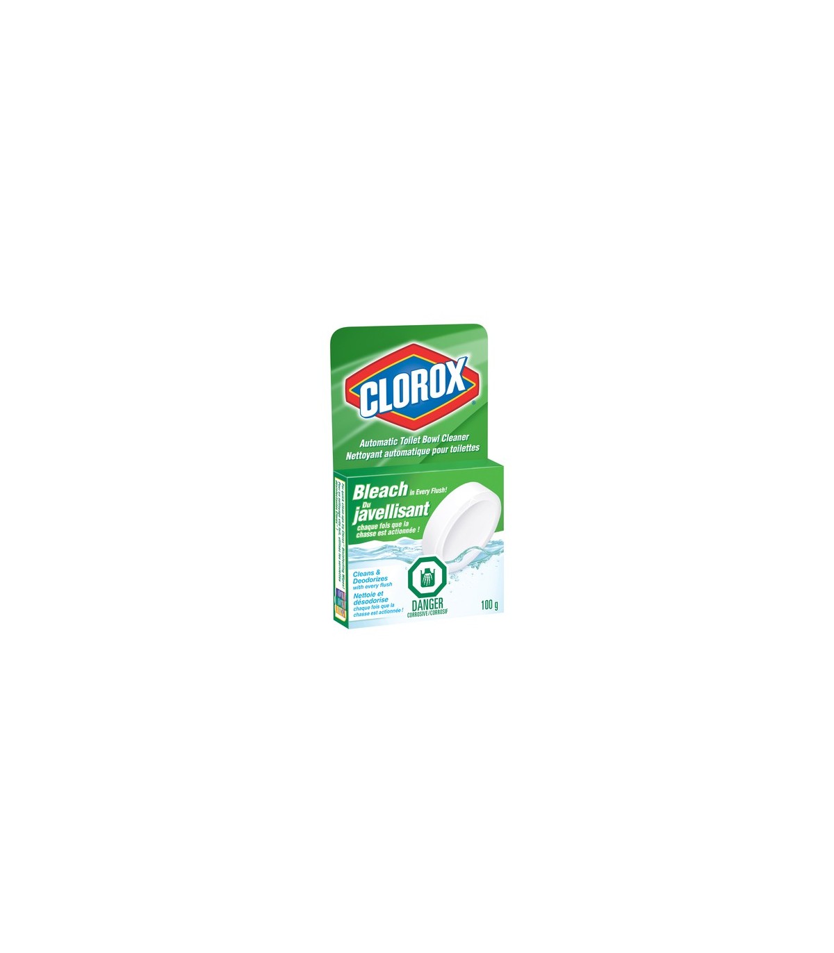Clorox CLO-01006 Bathroom - Toilet Bowl Cleaner Auto - 12/100g, Case: 12
