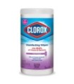 Clorox CLO-01161FM03 Wipes - Clorox Disinfectant - Lavender - 6/75ct, Case: 6