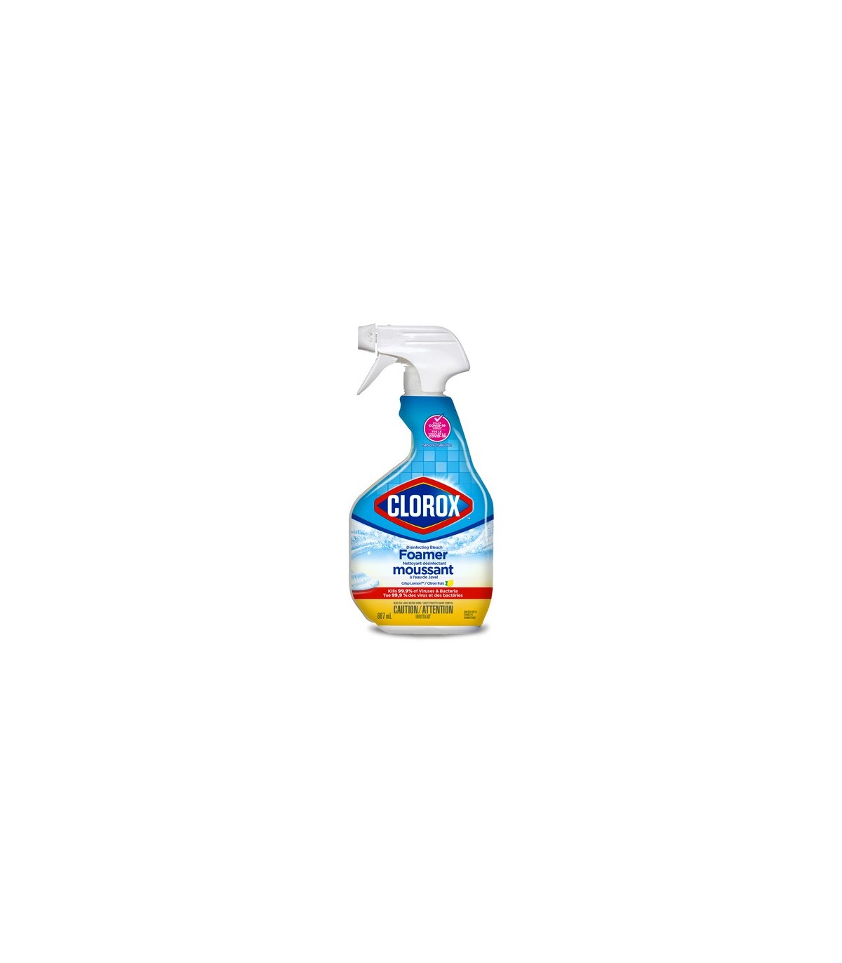 Clorox CLO-01397FRM1 Bathroom - Bleach Foamer Trigger - 9/887mL, Case: 9