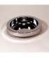 Rubbermaid FG258800CHRM Final Sale: Metal Ashtray Top Round Fits 2585/2586 - Ch, Price Per EA - FG258800CHRM -  - [unit price]