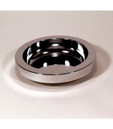 Rubbermaid FG258800CHRM Final Sale: Metal Ashtray Top Round Fits 2585/2586 - Ch, Price Per EA - FG258800CHRM -  - [unit price]