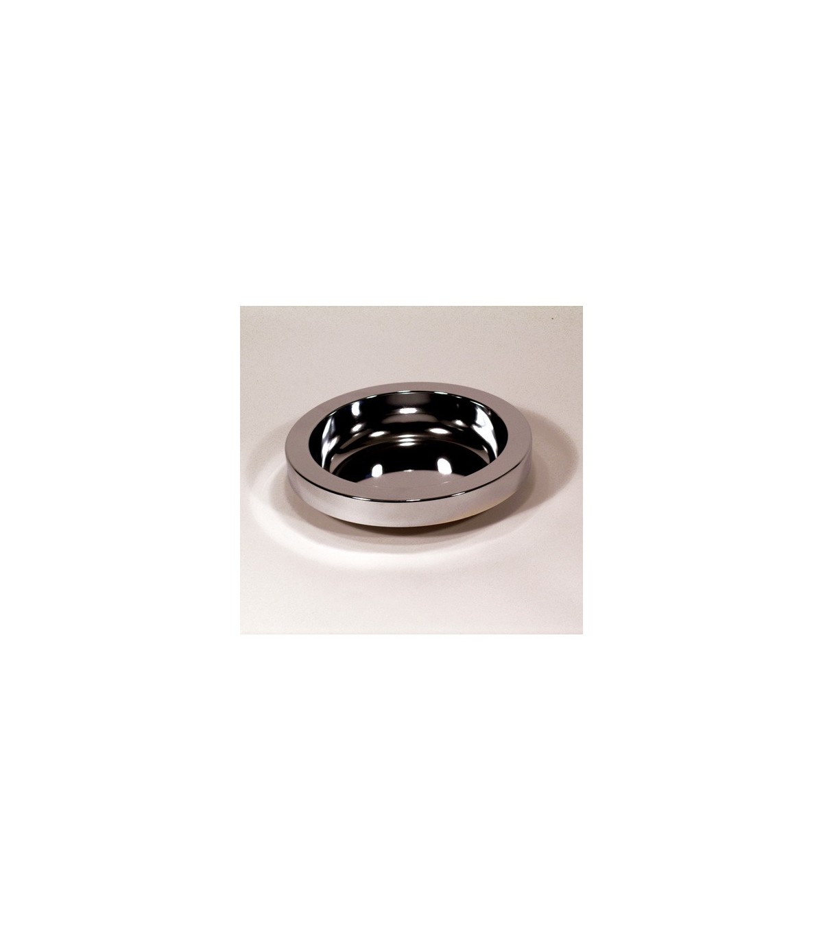 Rubbermaid FG258800CHRM Final Sale: Metal Ashtray Top Round Fits 2585/2586 - Ch, Price Per EA - FG258800CHRM -  - [unit price]