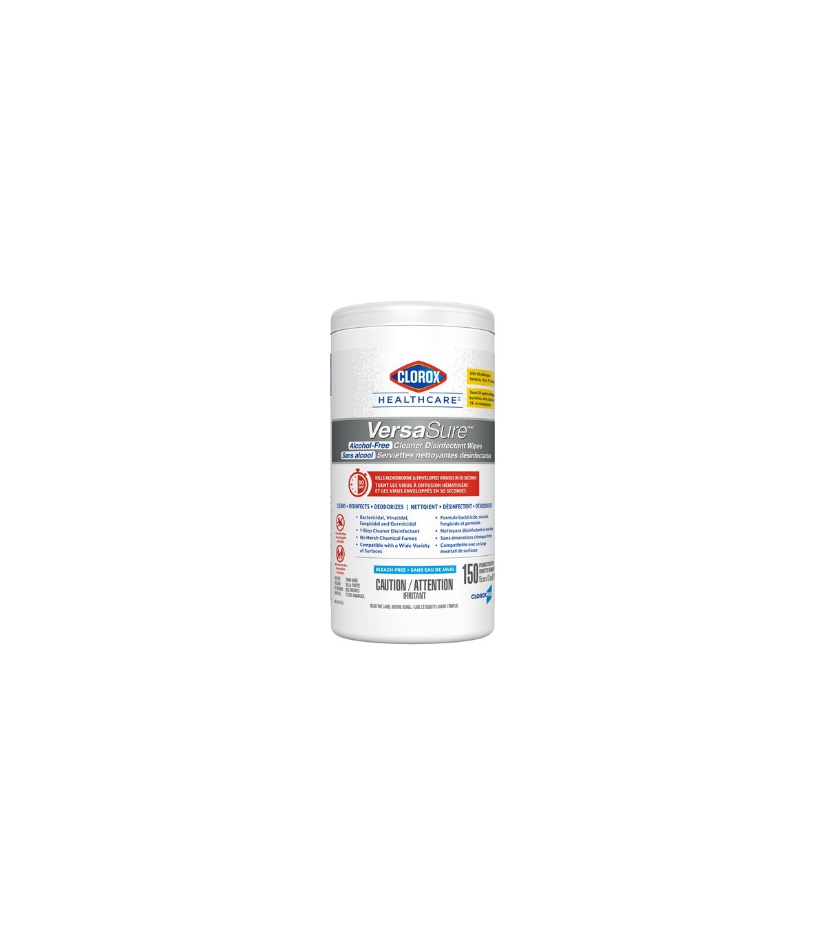 Clorox CLO-01686 Wipes - Clorox Health VersaSure Disinf Orange- 6/150ct, Case: 6