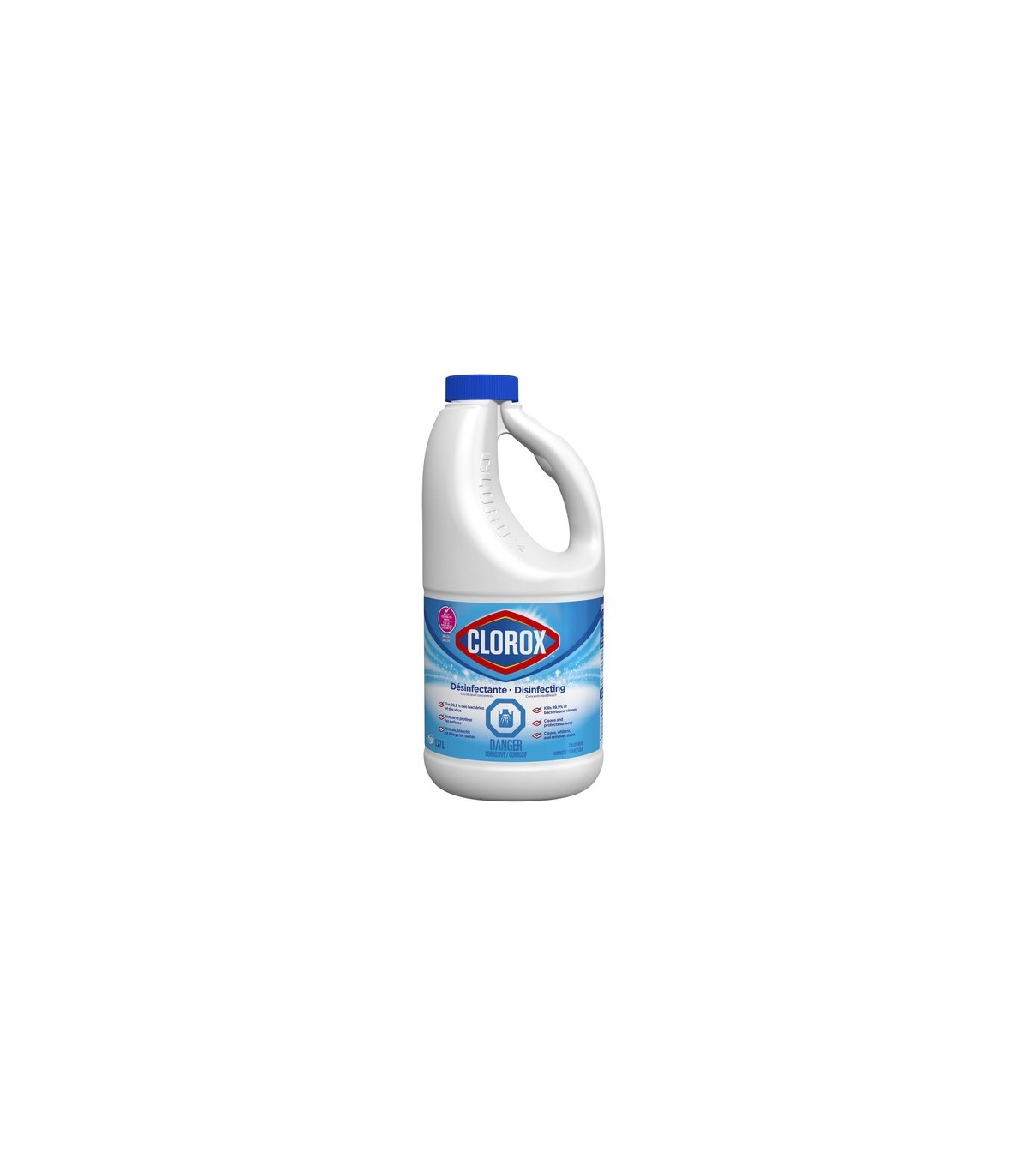 Clorox CLO-01725 Bleach - Clorox Ultra Liquid Disinf Conc - 6/1.27L, Case: 6