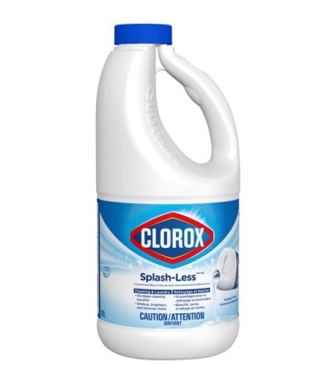 Clorox CLO-01729 Bleach - Clorox Ultra Splashless Origin Conc - 6/1.18L, Case: 6