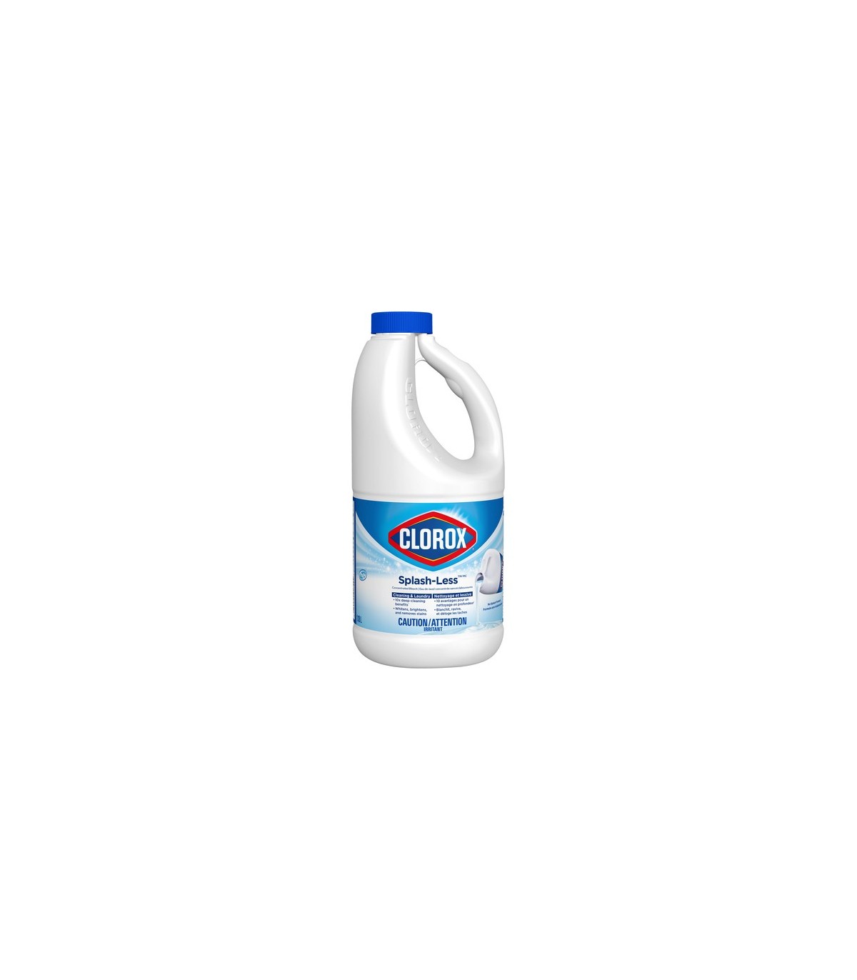 Clorox CLO-01729 Bleach - Clorox Ultra Splashless Origin Conc - 6/1.18L, Case: 6