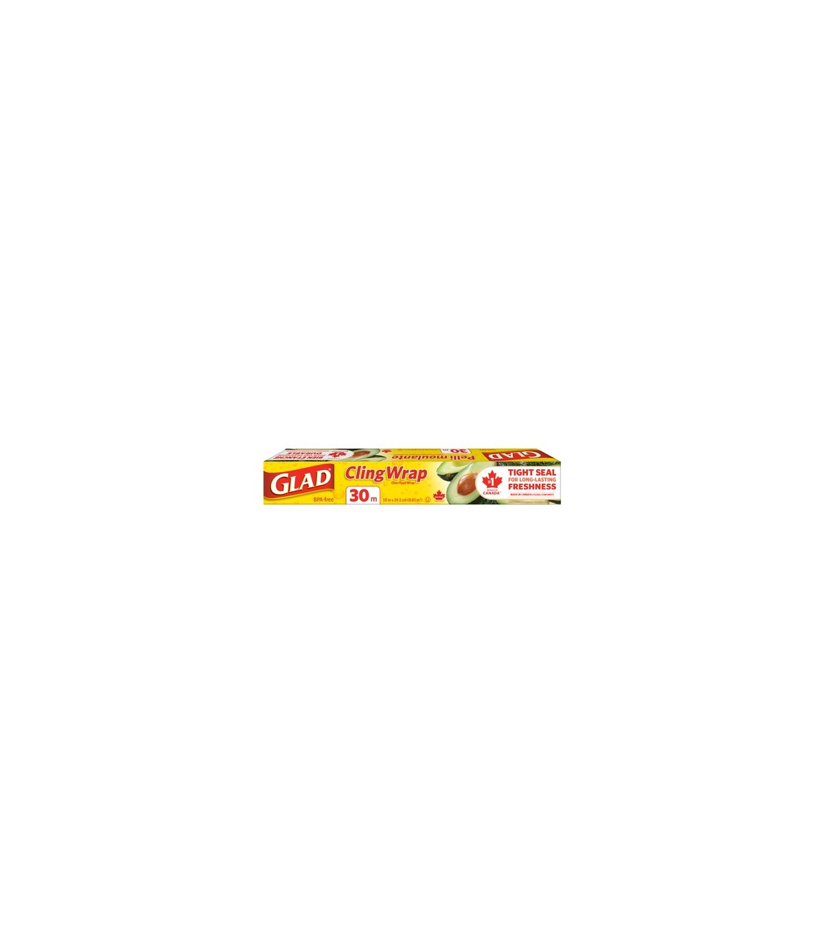 Clorox CLO-10637 Glad - Cling Wrap 30 Metre - 24/30m, Case: 24