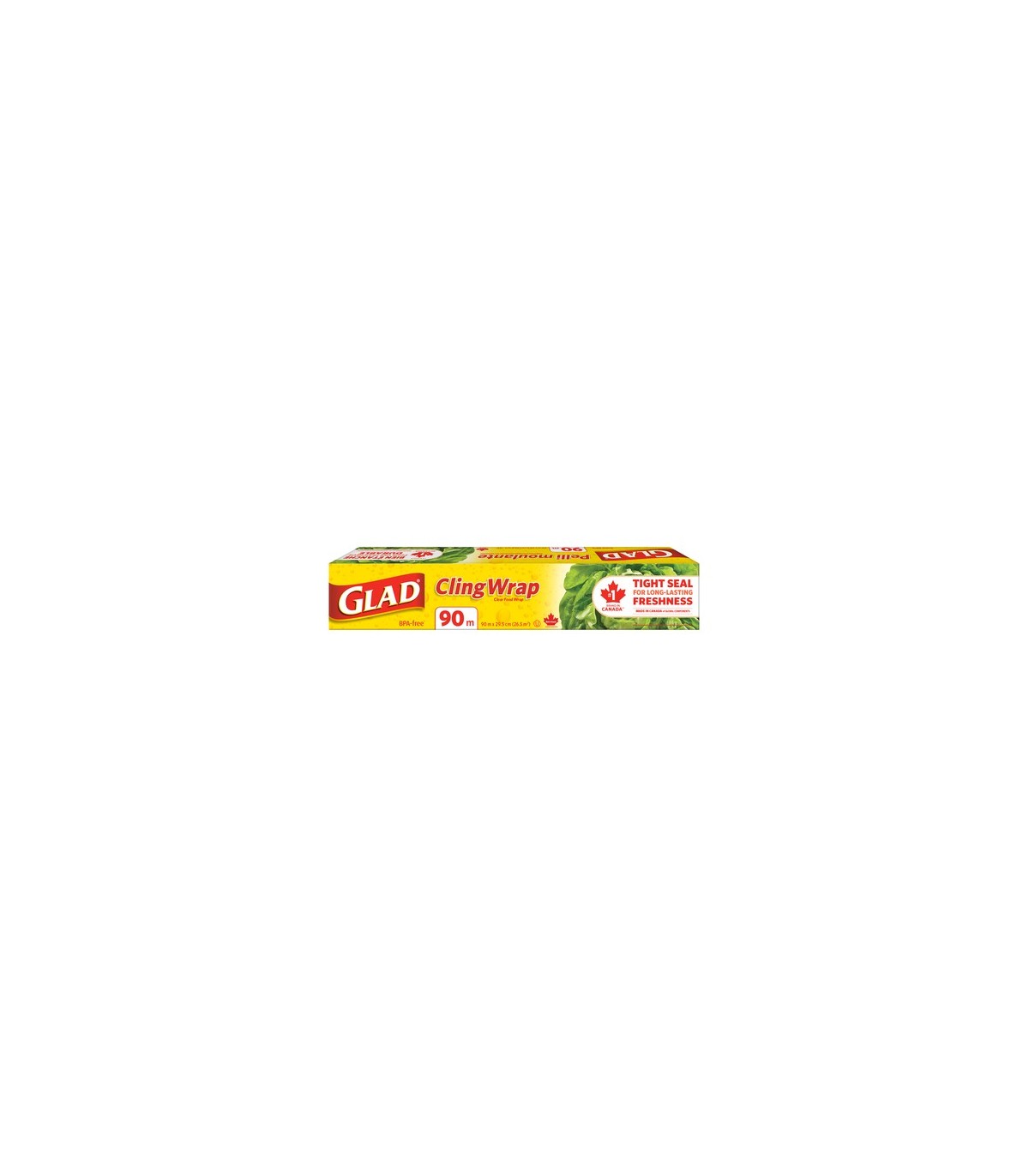 Clorox CLO-10661 Glad - Cling Wrap 90 Metre - 12/90m, Case: 12