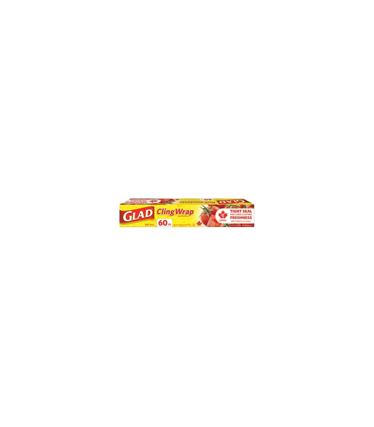 Clorox CLO-10678 Glad - Cling Wrap 60 Metre - 18/60m, Case: 18