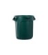 Rubbermaid FG261000DGRN SOP: Brute Container Vented 10G - Dark Green, Price Per EA - FG261000DGRN -  - [unit price]