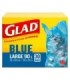 Clorox CLO-11578PAK2 Glad - Blue Bag Large 90L - 8/30ct, Case: 8