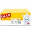 Clorox CLO-30221FRM1 Glad - Easy-Tie Kitchen Catcher Tall 45L - 12/30ct, Case: 12