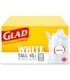 Clorox CLO-30299 Glad - East Tie Tall White Bag Unsct 45L - 6/60ct, Case: 6