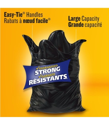 Clorox CLO-30315 Glad - Garbage Bag Regular Black 74L -16/10ct, Case: 16