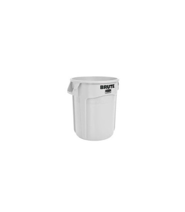 Rubbermaid FG261000WHT Brute Container Vented 10G - White, Price Per EA - FG261000WHT -  - [unit price]