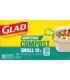 Clorox CLO-44734 Glad - Compostable Drawstring Bag 10L - 6/30ct, Case: 6