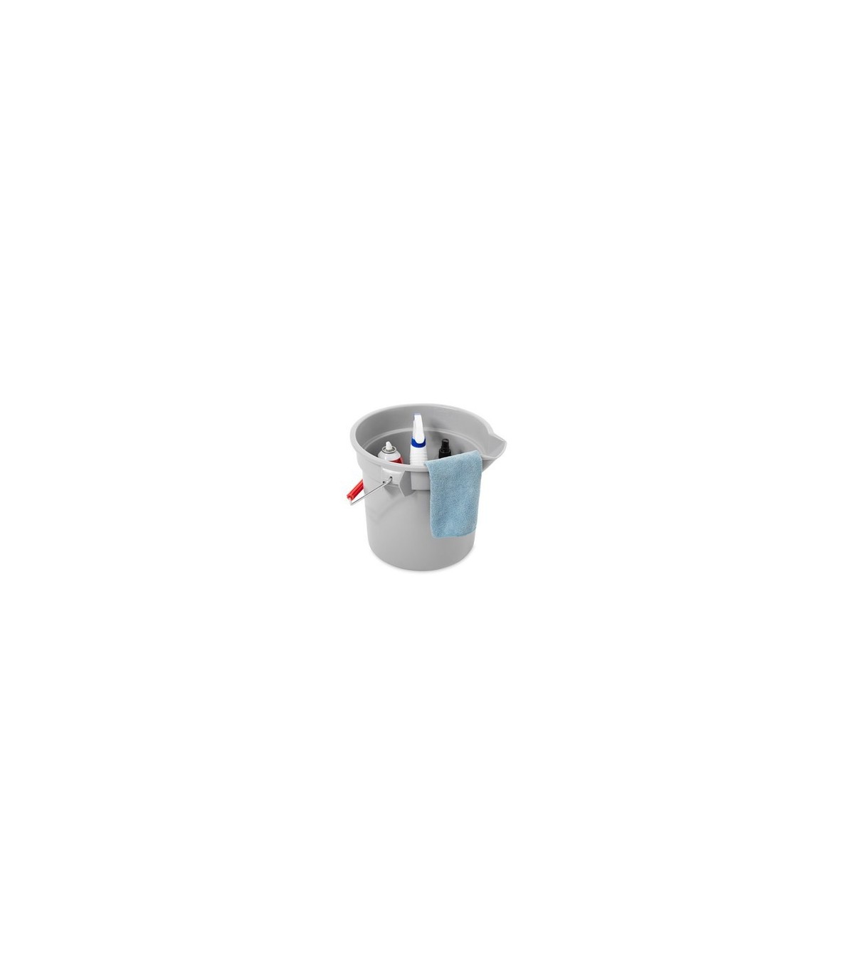 Rubbermaid FG261400GRAY Bucket - Brute Round 14Qt - Gray, Price Per EA - FG261400GRAY -  - [unit price]