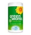 Clorox CLO-55873PK01 Wipes - Green Works Cleaning Unscented - 6/75ct, Case: 6